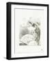 At the Theatre - Woman with a Fan, C.1878-80-Edgar Degas-Framed Giclee Print