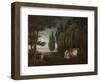 At the Tomb of Colonel Monginot-Emile Jean Horace Vernet-Framed Giclee Print