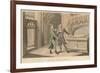 'At the Tomb of Laura', 1821-Thomas Rowlandson-Framed Giclee Print