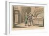 'At the Tomb of Laura', 1821-Thomas Rowlandson-Framed Giclee Print