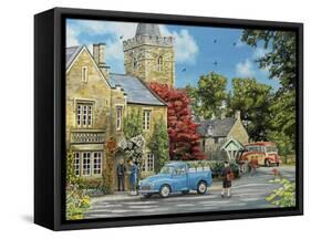 At the Vicarage-Trevor Mitchell-Framed Stretched Canvas