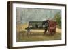 At the Villa-Filippo Palizzi-Framed Giclee Print