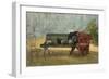 At the Villa-Filippo Palizzi-Framed Giclee Print