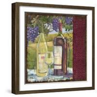 At the Vineyard II-Paul Brent-Framed Art Print