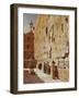 At the Wailing Wall-Charles Robertson-Framed Giclee Print