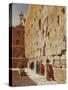 At the Wailing Wall-Charles Robertson-Stretched Canvas