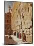 At the Wailing Wall-Charles Robertson-Mounted Giclee Print