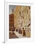 At the Wailing Wall-Charles Robertson-Framed Giclee Print