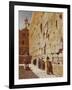 At the Wailing Wall-Charles Robertson-Framed Giclee Print