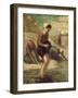 At the Water's Edge, c.1849-53-Honore Daumier-Framed Giclee Print