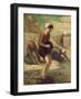 At the Water's Edge, c.1849-53-Honore Daumier-Framed Giclee Print