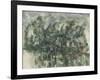 At the Water's Edge, C. 1890-Paul Cézanne-Framed Giclee Print