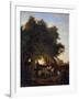 At the Well, 19th Century-Ludwig Richter-Framed Giclee Print