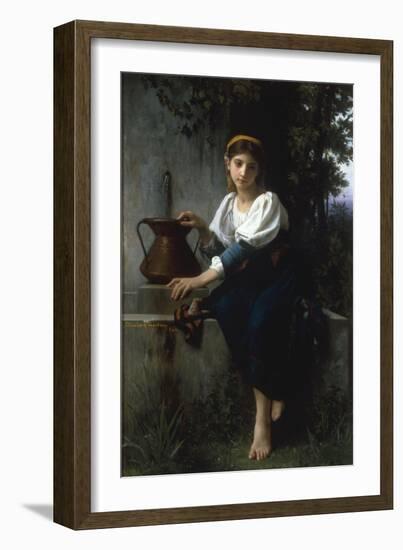 At the Well-Elizabeth Bouguereau-Framed Giclee Print