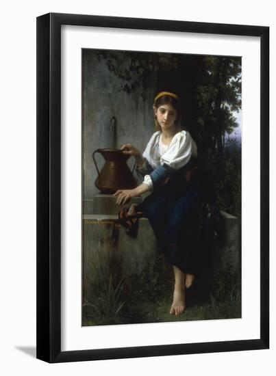 At the Well-Elizabeth Bouguereau-Framed Giclee Print