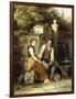 At the Well-Johann Georg Meyer von Bremen-Framed Premium Giclee Print