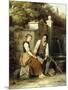 At the Well-Johann Georg Meyer von Bremen-Mounted Premium Giclee Print