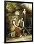 At the Well-Johann Georg Meyer von Bremen-Framed Premium Giclee Print