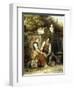 At the Well-Johann Georg Meyer von Bremen-Framed Giclee Print