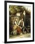 At the Well-Johann Georg Meyer von Bremen-Framed Giclee Print