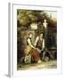 At the Well-Johann Georg Meyer von Bremen-Framed Giclee Print