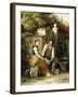 At the Well-Johann Georg Meyer von Bremen-Framed Giclee Print