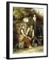 At the Well-Johann Georg Meyer von Bremen-Framed Giclee Print