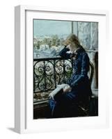 At the Window, 1881-Hans Olaf Heyerdahl-Framed Giclee Print