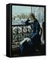 At the Window, 1881-Hans Olaf Heyerdahl-Framed Stretched Canvas