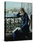 At the Window, 1881-Hans Olaf Heyerdahl-Stretched Canvas
