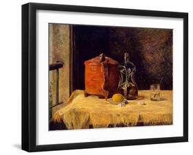 At the Window, 1882-Paul Gauguin-Framed Giclee Print