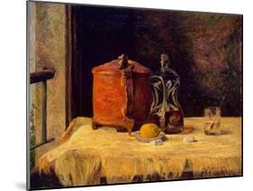 At the Window, 1882-Paul Gauguin-Mounted Giclee Print