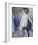 At the Window-Mary Cassatt-Framed Giclee Print