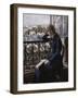 At the Window-Hans Heyerdahl-Framed Giclee Print