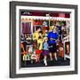 At the Wool Shop-null-Framed Giclee Print
