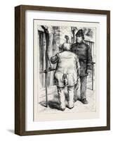 At the Zoological Society's Gardens in London: Pachydermatous or Thick-Skinned Animals 1880-null-Framed Giclee Print