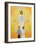 At their First Holy Communion Children Meet Jesus in the Holy Eucharist, 2006-Elizabeth Wang-Framed Giclee Print