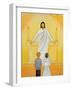 At their First Holy Communion Children Meet Jesus in the Holy Eucharist, 2006-Elizabeth Wang-Framed Giclee Print