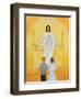 At their First Holy Communion Children Meet Jesus in the Holy Eucharist, 2006-Elizabeth Wang-Framed Giclee Print