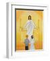 At their First Holy Communion Children Meet Jesus in the Holy Eucharist, 2006-Elizabeth Wang-Framed Giclee Print