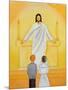 At their First Holy Communion Children Meet Jesus in the Holy Eucharist, 2006-Elizabeth Wang-Mounted Giclee Print
