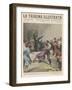 At Torino Police Call a Halt to a Dance Marathon Described as Una Stolta Gara-Vittorio Pisani-Framed Art Print