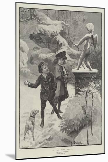 At War with Cupid-William Henry Charles Groome-Mounted Giclee Print