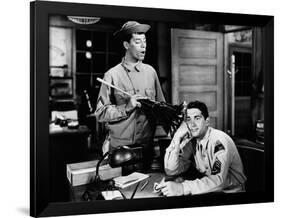 At War With The Army, Jerry Lewis, Dean Martin, 1950-null-Framed Photo