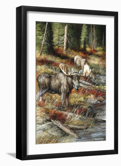 At Water's Edge-Trevor V. Swanson-Framed Giclee Print