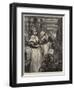 At Work in a Woollen Factory-Alfred Edward Emslie-Framed Giclee Print