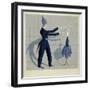 At Your Service, C.1942-John Armstrong-Framed Giclee Print