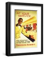 At Your Service-null-Framed Art Print