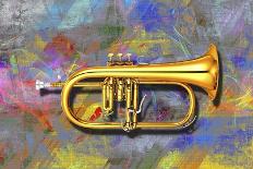 Trumpet-Ata Alishahi-Giclee Print