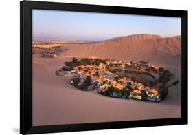 Atacama Desert, Oasis of Huacachina, Peru-sunsinger-Framed Photographic Print